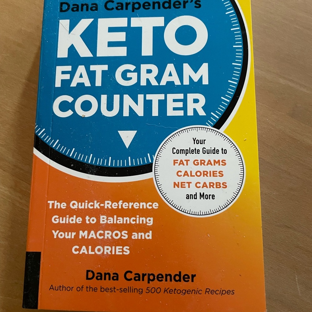 Dana Carpenters Keto Fat Gram Counter